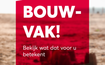 Openingstijden tijdens de bouwvak / het bouwverlof 2021